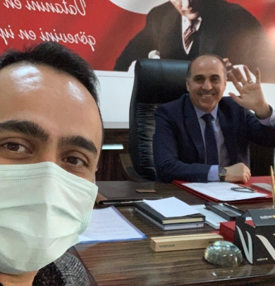 Necati YOLDAŞ Başkanımıza hayırlı olsun ziyareti